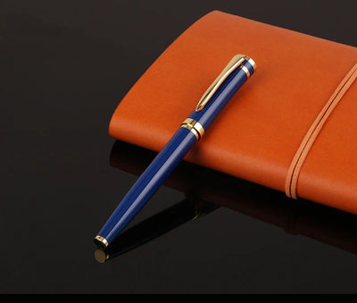 Luxury Metal Ball Point Pen Clip Signature Ballpoint Pens for Business Writing Office Stationery Customized Logo Name Gift