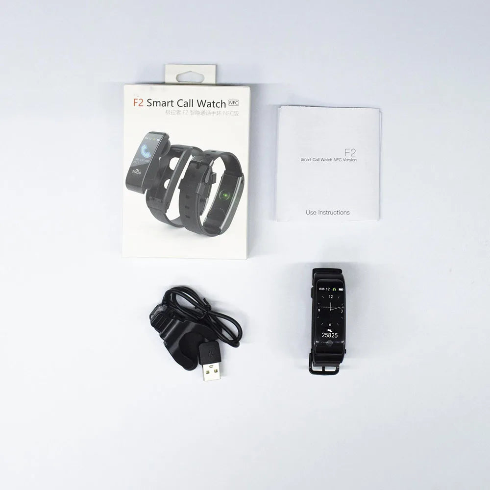 2024 New Smart Watch With Bluetooth-compatible Earphone 2-in-1 Smartwatch Bluetooth Call Health Sports Bracelet for Men Women