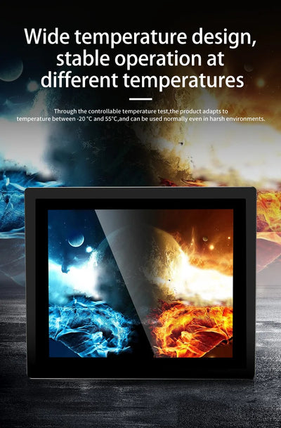 Waterproof Brightness Capacitive TouchScreen True Flat X86 Price 10.1Inch Embedded Industrial Tablet Computer Panel PC