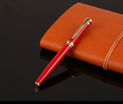 Luxury Metal Ball Point Pen Clip Signature Ballpoint Pens for Business Writing Office Stationery Customized Logo Name Gift