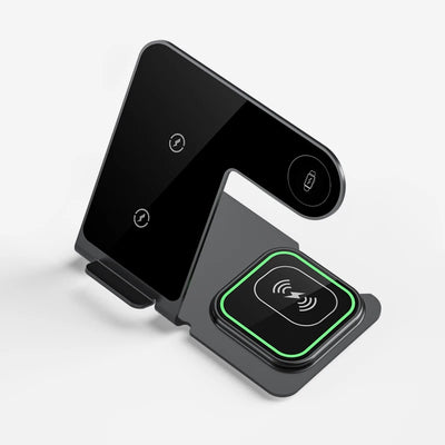Charging Station 3 in 1, Fast Wireless Charger Stand for iPhone15/14/13/12/Pro/Max/Plus/XS/XR/X/8, Apple Watch 8/7/6/5/4/3/2/SE