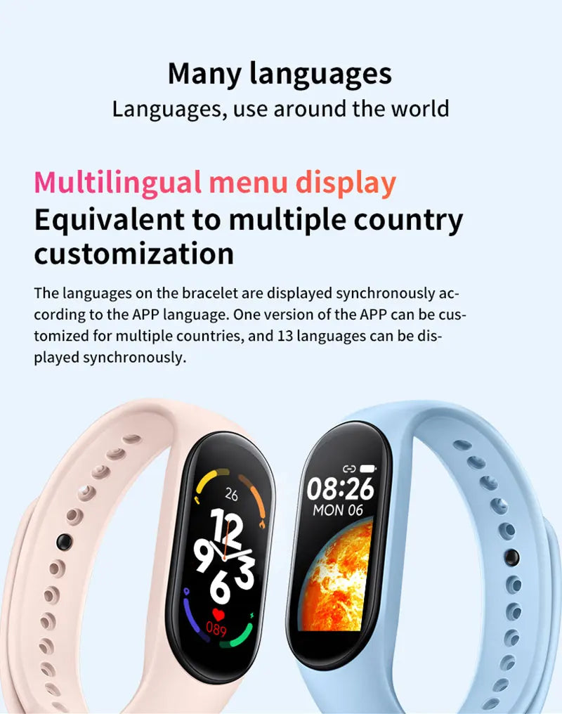 Kids Smartwatch Children Sport Fitness Bracelet For Boys Girls Heart Rate Monitor Smart Clock Child Men Women Smart Watch