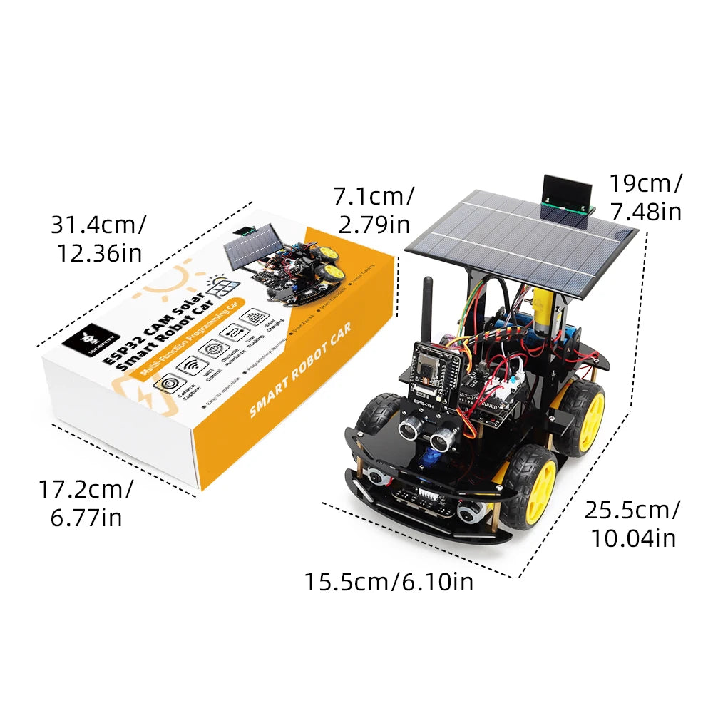 ESP32 Automation Robot Kits for Arduino Solar Charging Best Selling Consumer Electronics Artificial Intelligence Smart Robot Kit