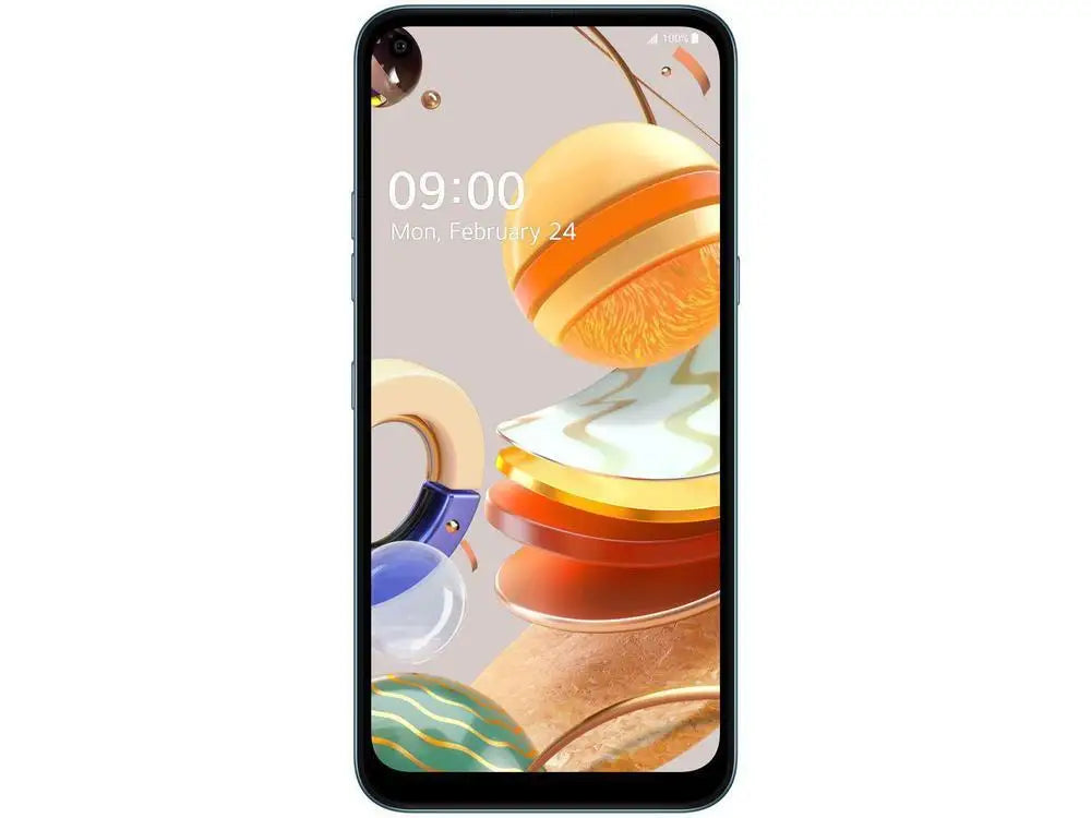 Smartphone LG K61 128GB White 4G Octa-Core - 4GB RAM 6,53 ”Camera. Quad + Selfie 16MP