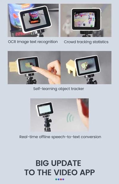 Sipeed MaixCAM Pro AI Camera Development Board Kit Image tracking Audio Yolo Contest 1TOPS NPU Built-in program